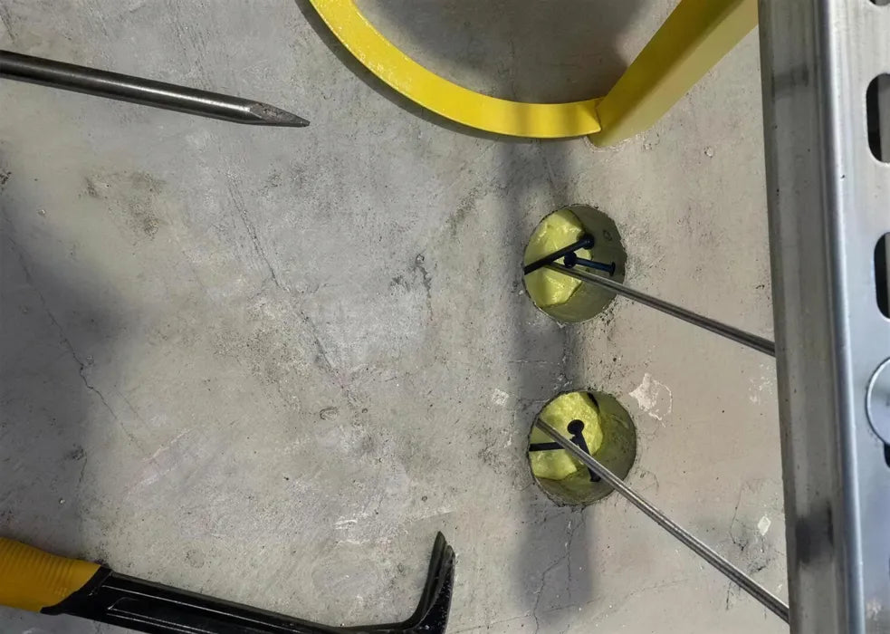 HoleMole install on a WestCor jobsite
