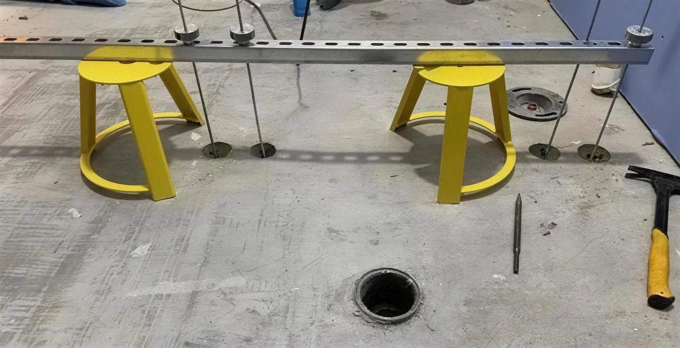 HoleMole install on a WestCor jobsite