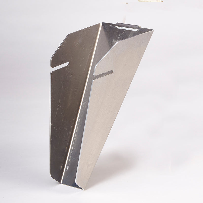 HoleMole Speed Chute, a grout pour funnel that centers fill product over the plugged hole.