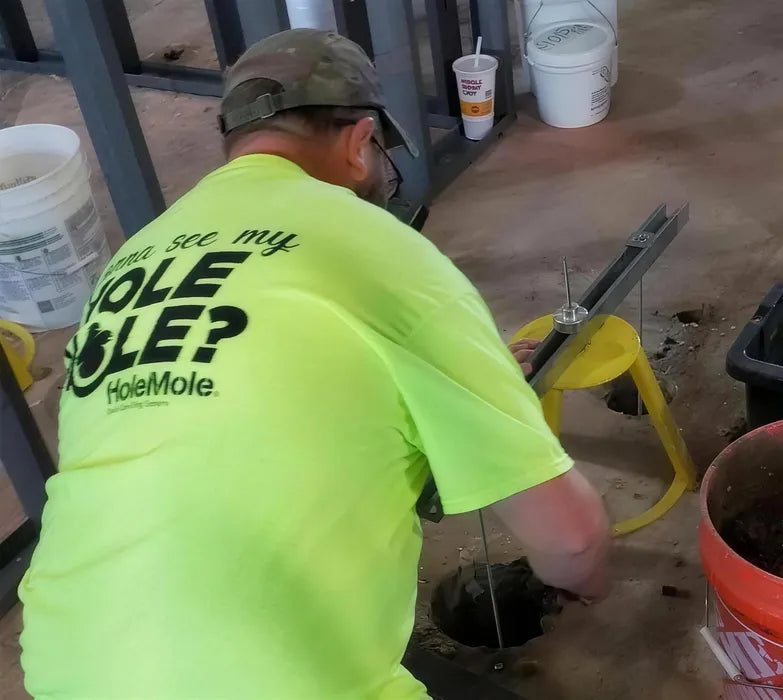 Mole installation at Hines Veterans Hospital, Chicago